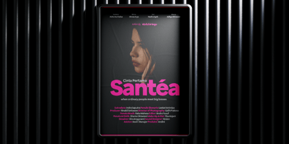 Nuventa Font Poster 9