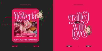 Rosalte Font Poster 9