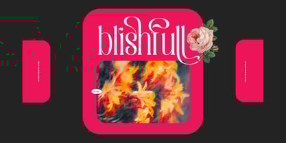 Rosalte Font Poster 2