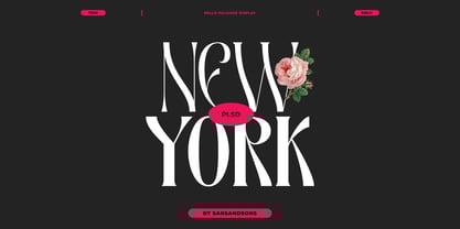 Rosalte Font Poster 3