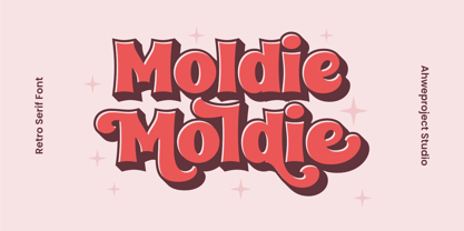 Moldie Font Poster 1