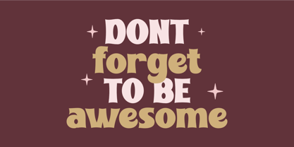 Moldie Font Poster 7