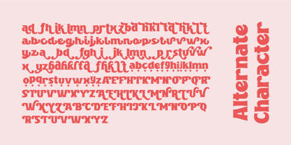 Moldie Font Poster 12