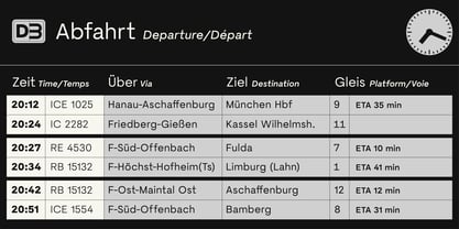 TG Pilgrima Office Font Poster 7