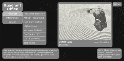 TG Pilgrima Office Font Poster 10