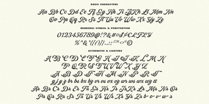 Nineties Party Club Font Poster 9
