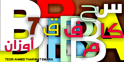 TE Dr Ahmed Font Poster 5