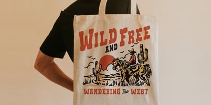 WR Bounty Spurs Font Poster 6