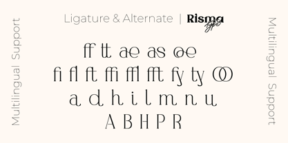 Aroelin Font Poster 5