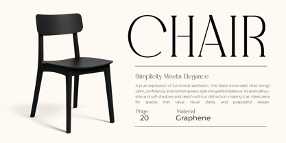 Aroelin Font Poster 3