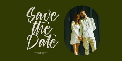 Ungkar Scripta Font Poster 5