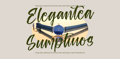 Ungkar Scripta Font Poster 8