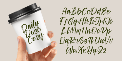 Ungkar Scripta Font Poster 12