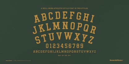 Field House Font Poster 14