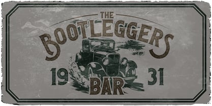 Bootshine Font Poster 2