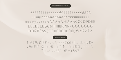 Kingray Quento Font Poster 15