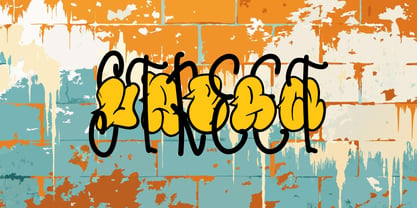 Rollbeat Graffiti Font Poster 4