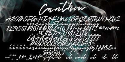 Canthou Font Poster 12