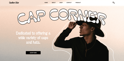 Gadion Blur Font Poster 3