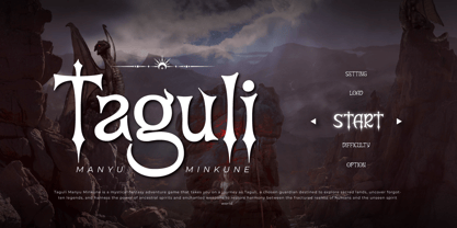 Age Of Tacimat Font Poster 3