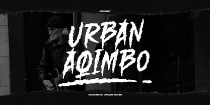 Urban Aqimbo Font Poster 1