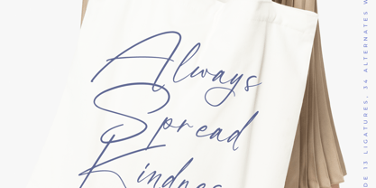 Turbolenta Sofittalia Font Poster 2