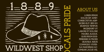 Rockrough Font Poster 8