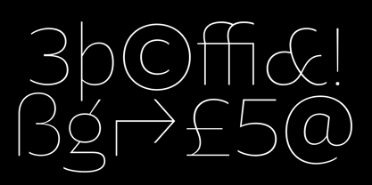 Luxbonfile Font Poster 2