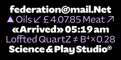 Luxbonfile Font Poster 3