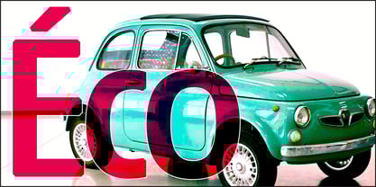 Econo Sans Font Poster 8