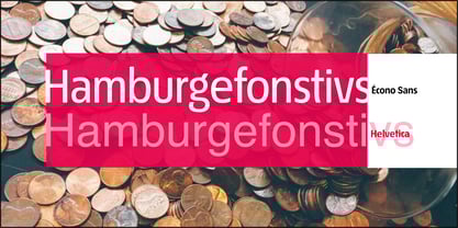 Econo Sans Font Poster 4