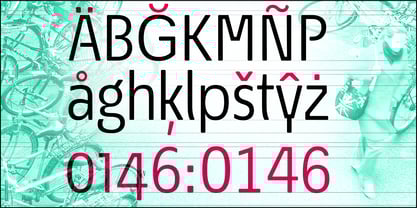 Econo Sans Font Poster 5