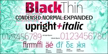 Econo Sans Font Poster 6