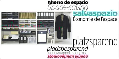 Econo Sans Font Poster 7