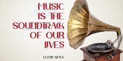 Retro Sound Font Poster 2