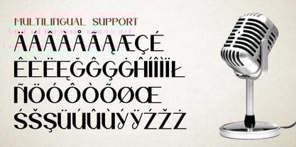 Retro Sound Font Poster 5