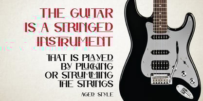 Retro Sound Font Poster 4