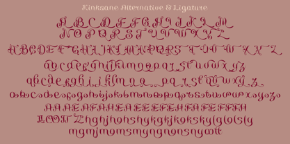 Kinksane Font Poster 9