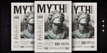 Boartus Font Poster 5