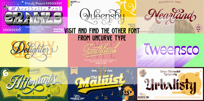 City Landmark Font Poster 10