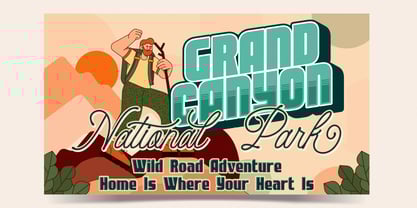 City Landmark Font Poster 4