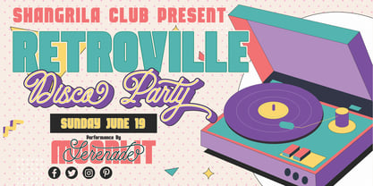 City Landmark Font Poster 9