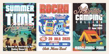 City Landmark Font Poster 8