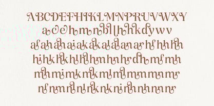 Borgalie Font Poster 9