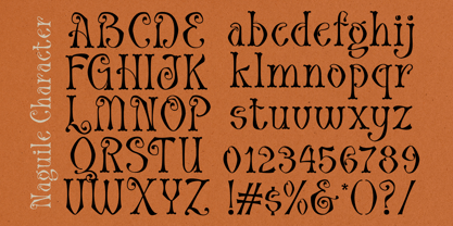 Naguile Font Poster 3