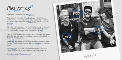 Bleguk Font Poster 3