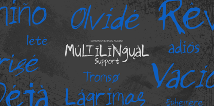 Bleguk Font Poster 7