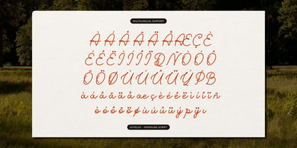 Guteloy Font Poster 11