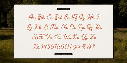 Guteloy Font Poster 10