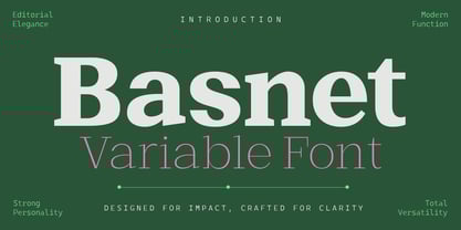 Basnet Font Poster 1